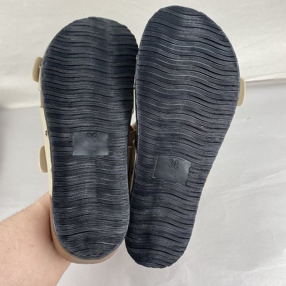 3x Women's Avon Size 7 (38) Casual T-Bar & Open Toe Slide Sandal Shoes - Picture 8 of 16